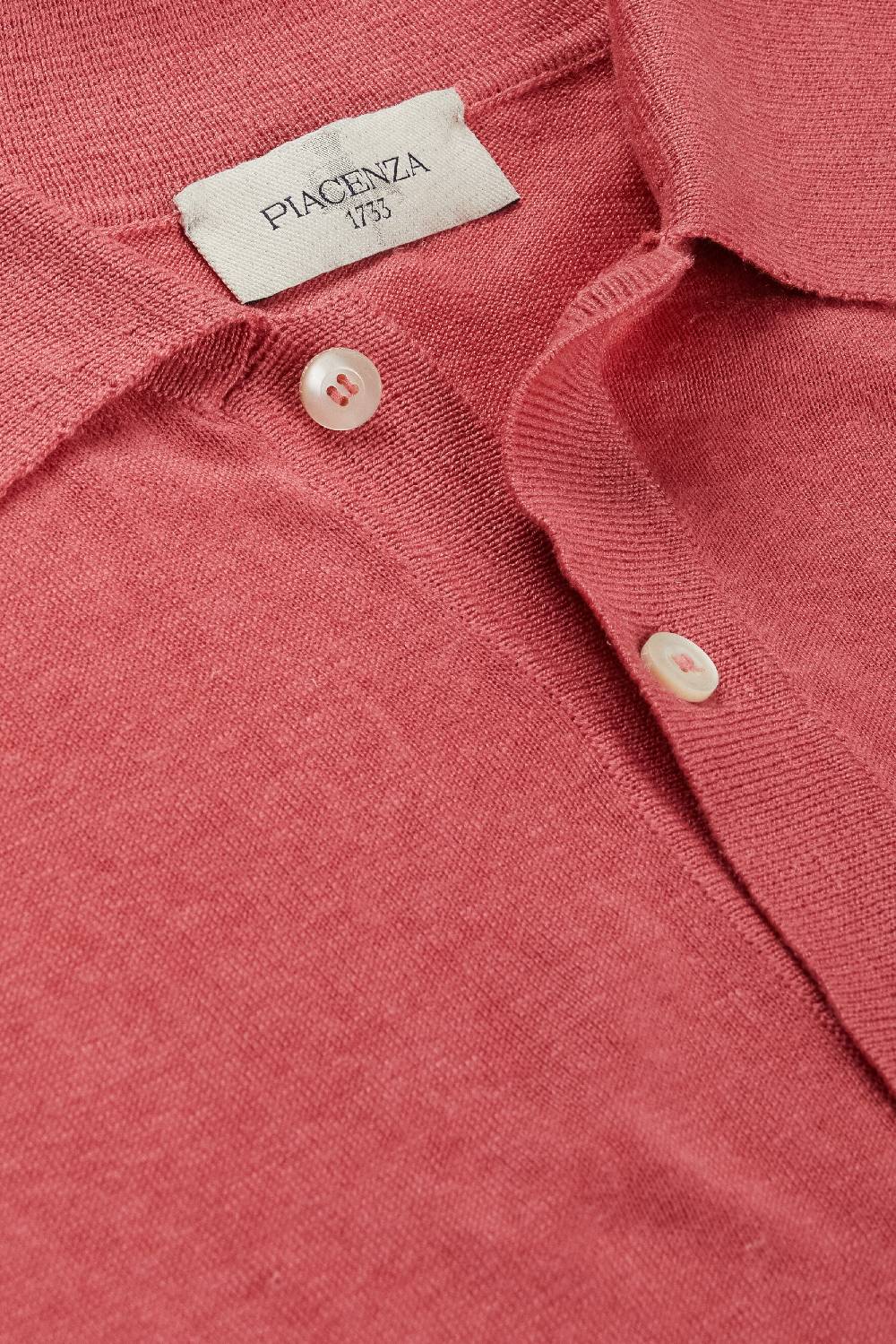 Piacenza 1733 Polo maniche corte fragola Prezzo basso