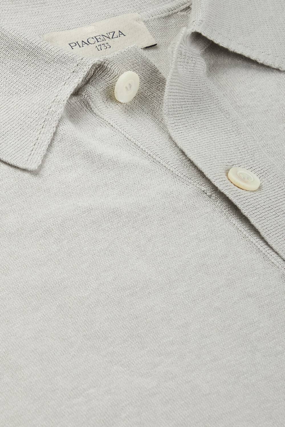 Piacenza 1733 Camicia grigio chiaro Ultimi tre giorni