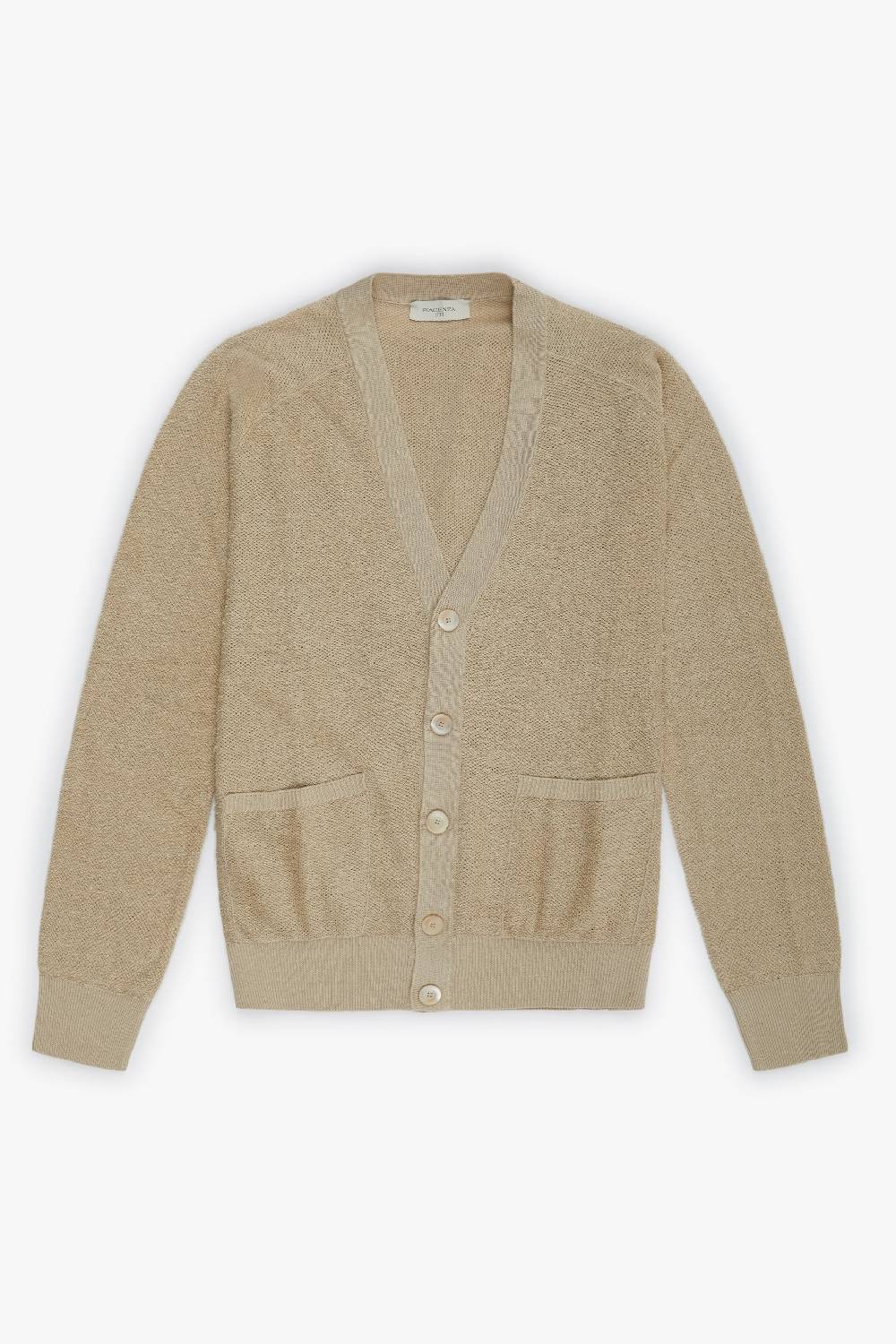 Piacenza 1733 Cardigan terrycloth naturale Saldi