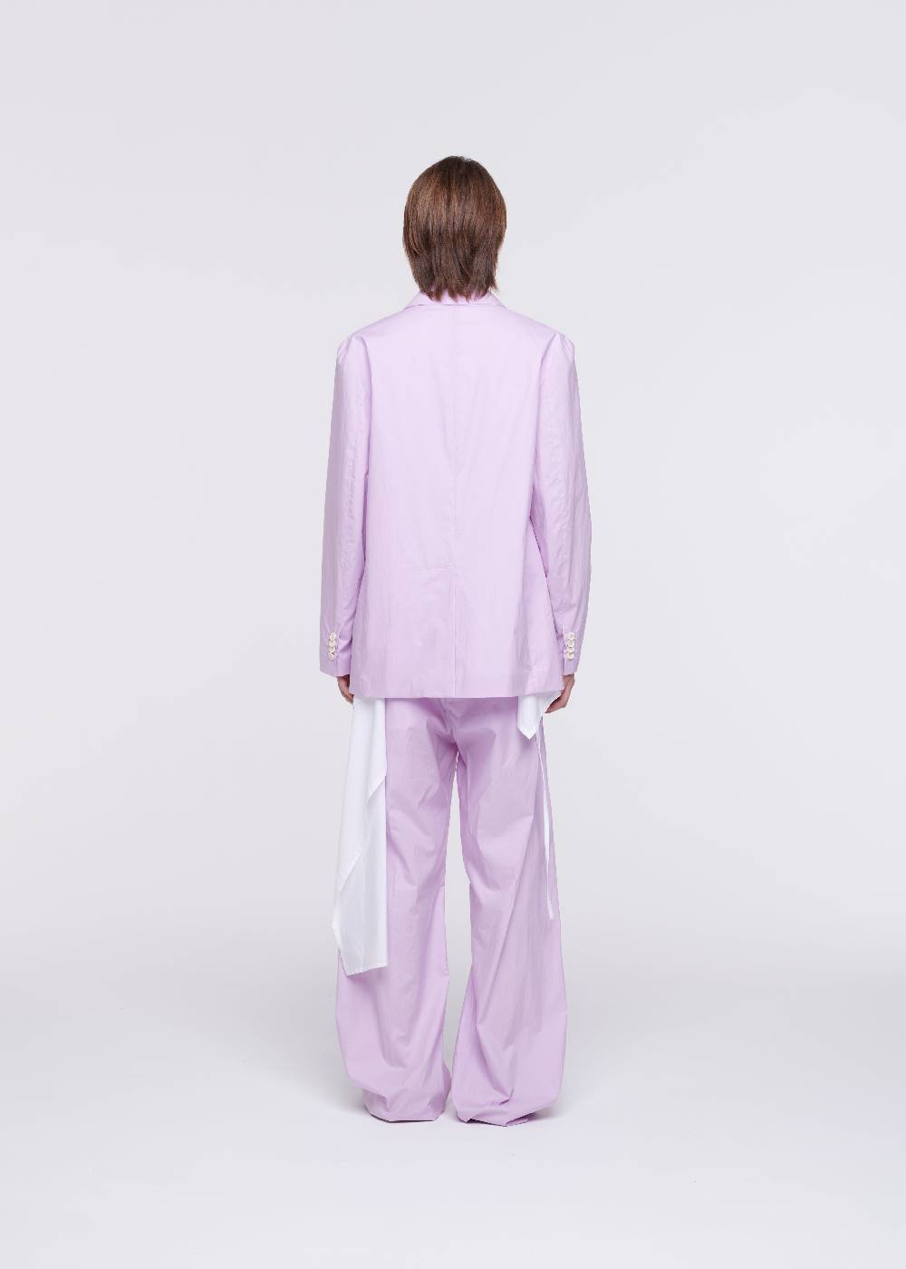 Plan C BLAZER LILLA IN COTONE Consegna Veloce