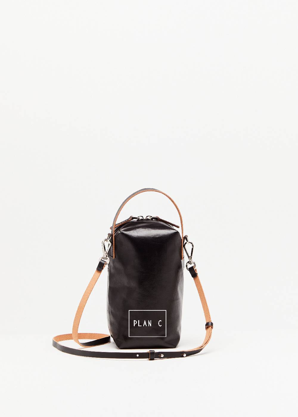 Plan C POUCH NERA "PILI E BIANCA" Offerta