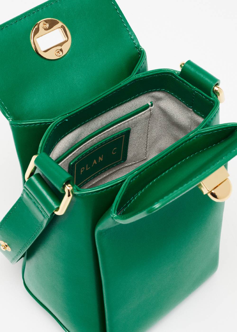 Plan C CAMERA BAG FOLDED SMERALDO Offerte