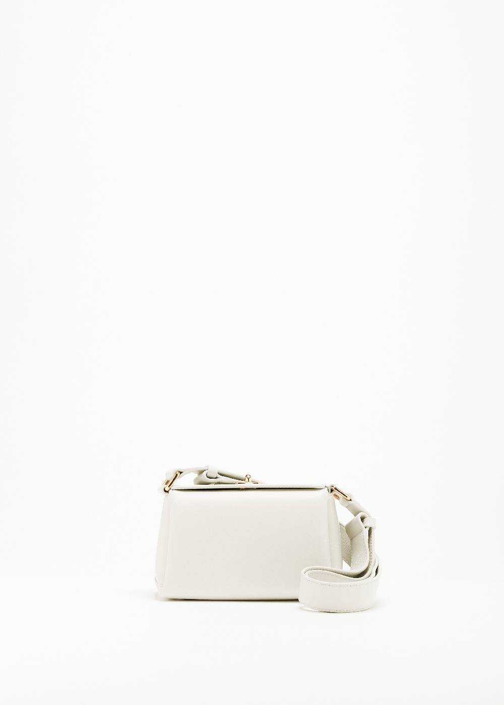 Plan C BORSA MINI FOLDED BIANCA I Più Venduti