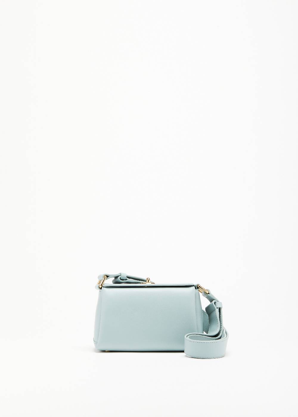 Plan C BORSA MINI FOLDED CELESTE Vendite Flash