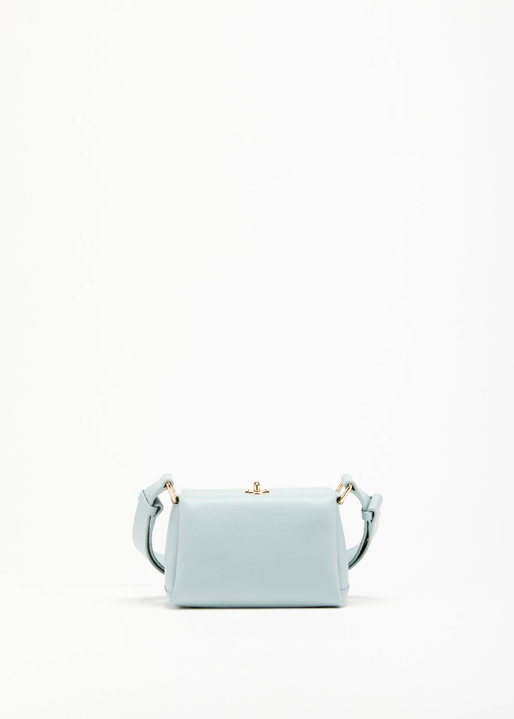Plan C BORSA MINI FOLDED CELESTE Vendite Flash