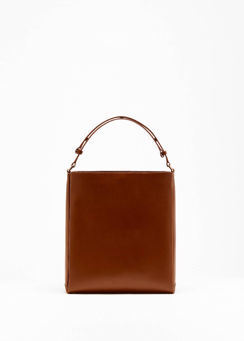 Plan C BORSA TOTE FOLDED TABACCO