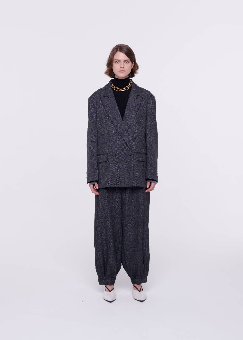 Plan C BLAZER DOPPIOPETTO GRIGIO SCURO Convenienza