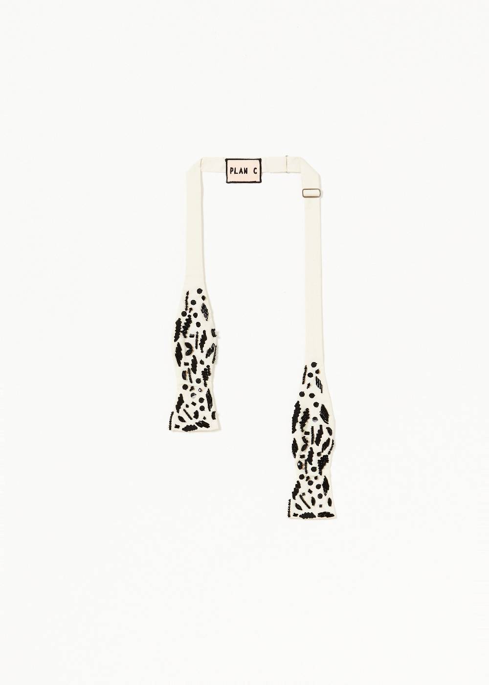 Plan C PAPILLON CON RICAMO IN PAILLETTES