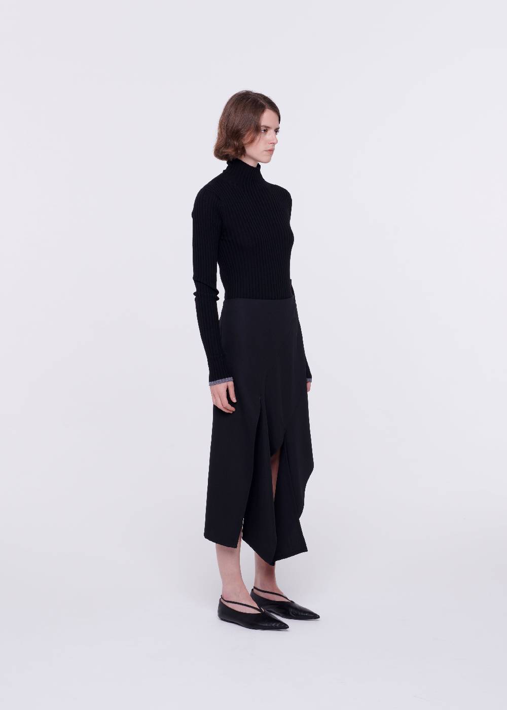 Plan C DOLCEVITA NERO IN LANA MERINO Qualità Garantita