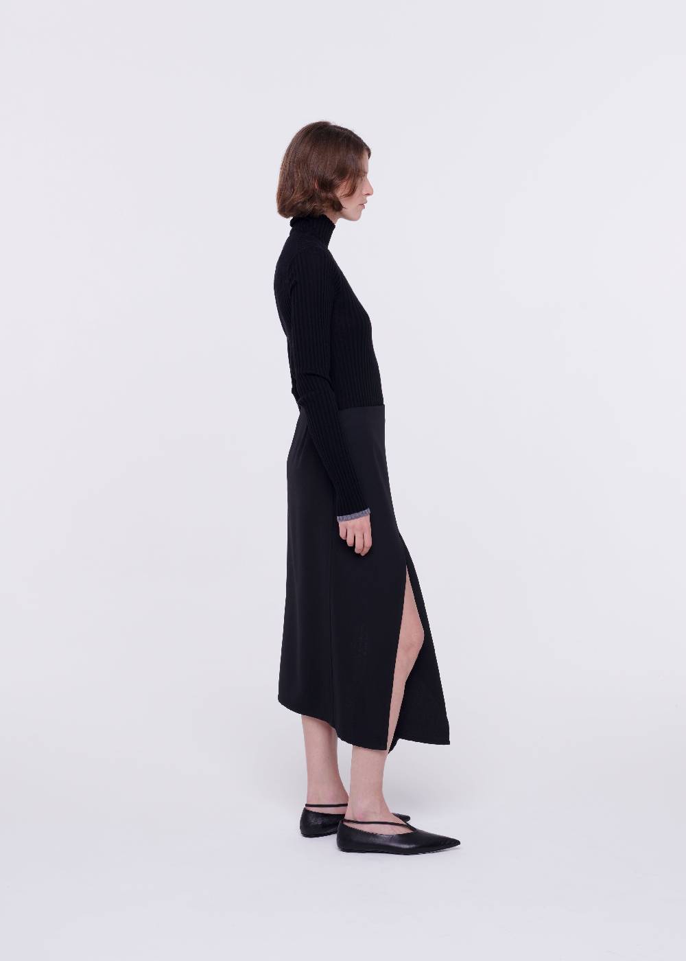 Plan C DOLCEVITA NERO IN LANA MERINO Qualità Garantita