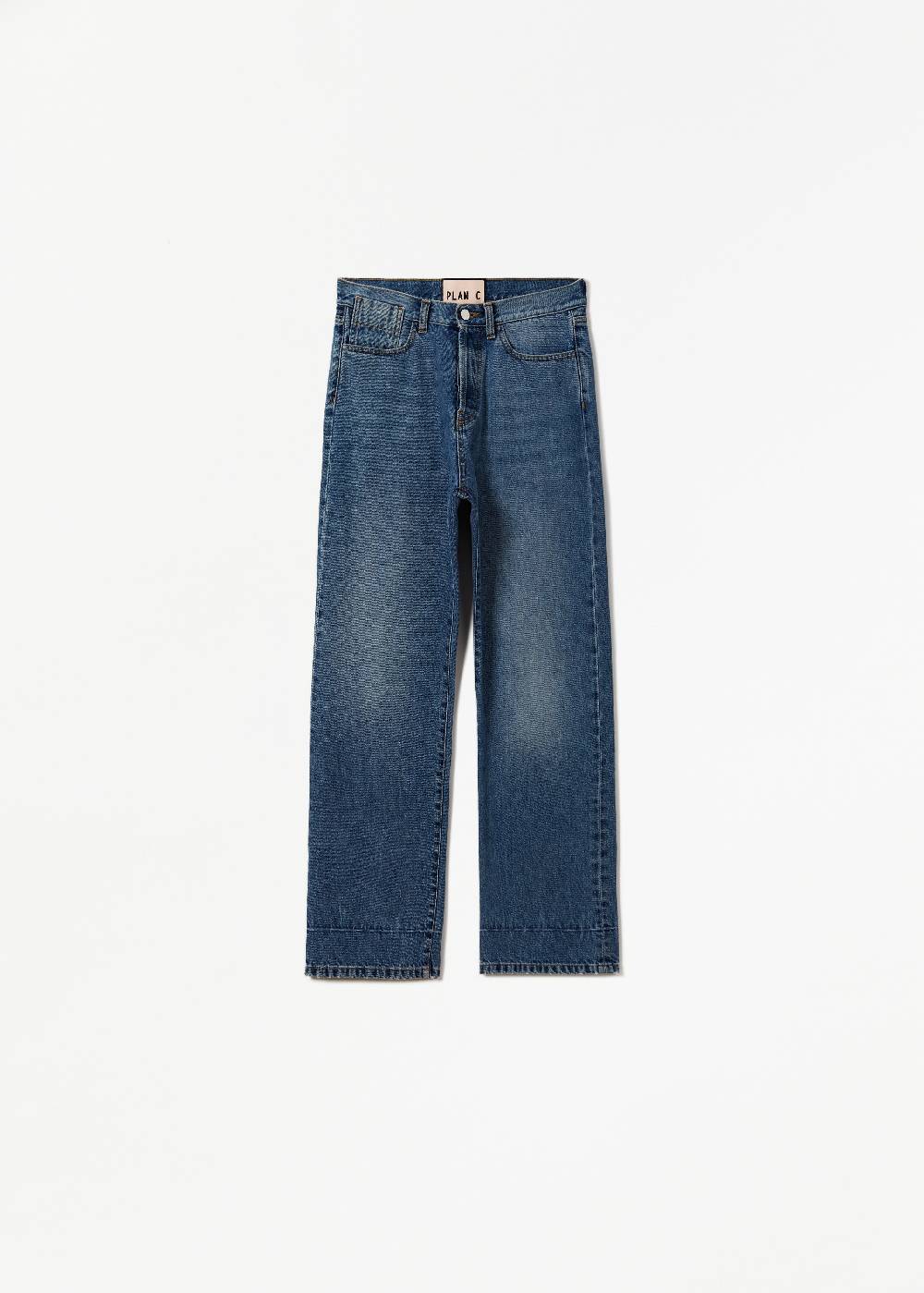 Plan C JEANS ALLA CAVIGLIA A VITA MEDIA Fino Al -60%