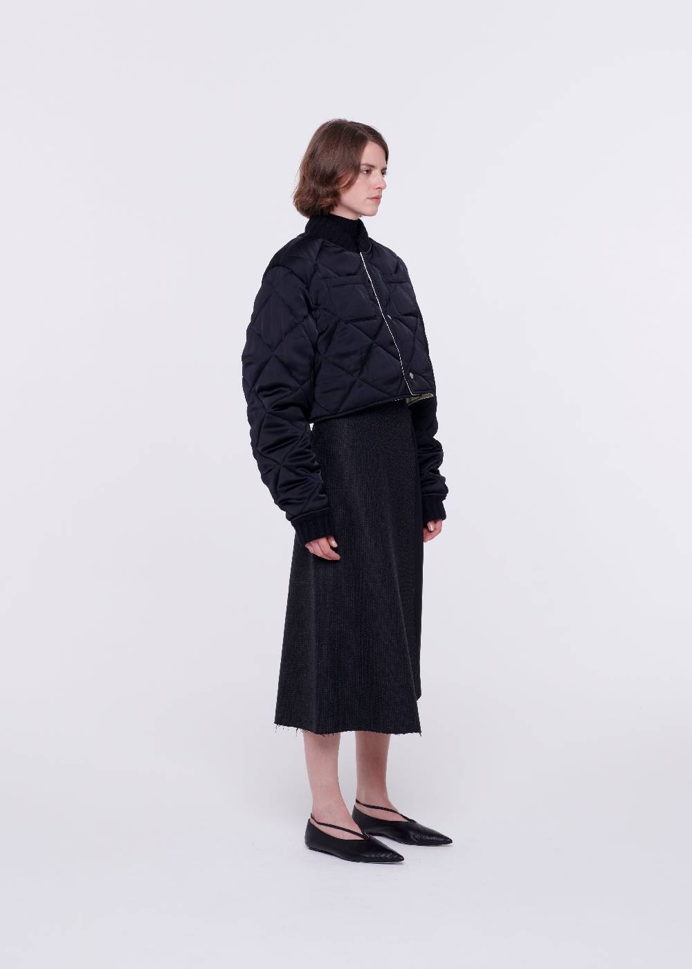 Plan C GIACCA CROPPED TRAPUNTATA Online
