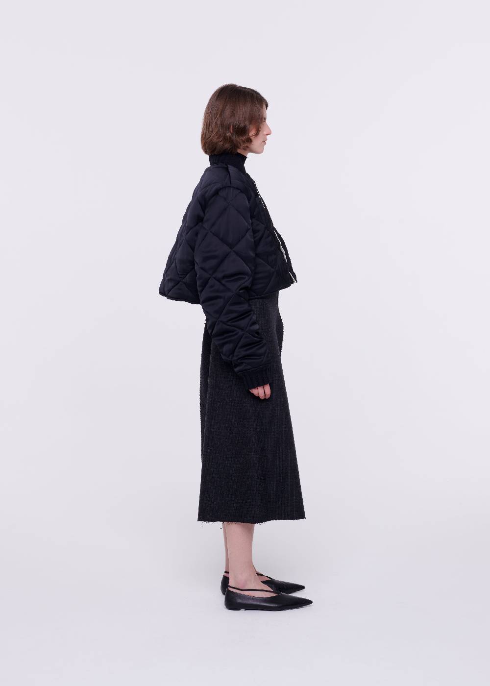 Plan C GIACCA CROPPED TRAPUNTATA Online