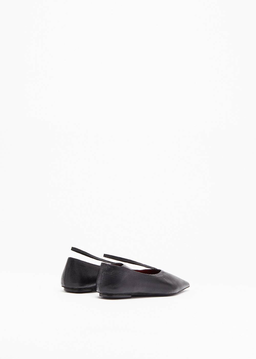 Plan C BALLERINE IN PELLE NERE Shopping online