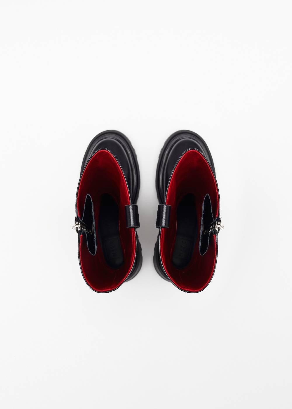 Plan C STIVALI NERI IN PELLE CON SUOLA CHUNKY Hotsell