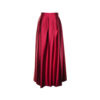 Poems Roma GONNA LUNGA RASO BORDEAUX Presa