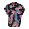 Poems Roma CAMICIA CROP PAVONI AZZUR Sconto di tempo limitato