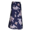 Poems Roma GONNA MIDI TRAPEZIO GIGLI BLU Outlet