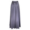 Poems Roma GONNA PIEGHE SPACCO GRIGIO Shopping Online
