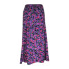 Poems Roma GONNA TASCHE BOTTONI FIORI FUCSIA In Saldo