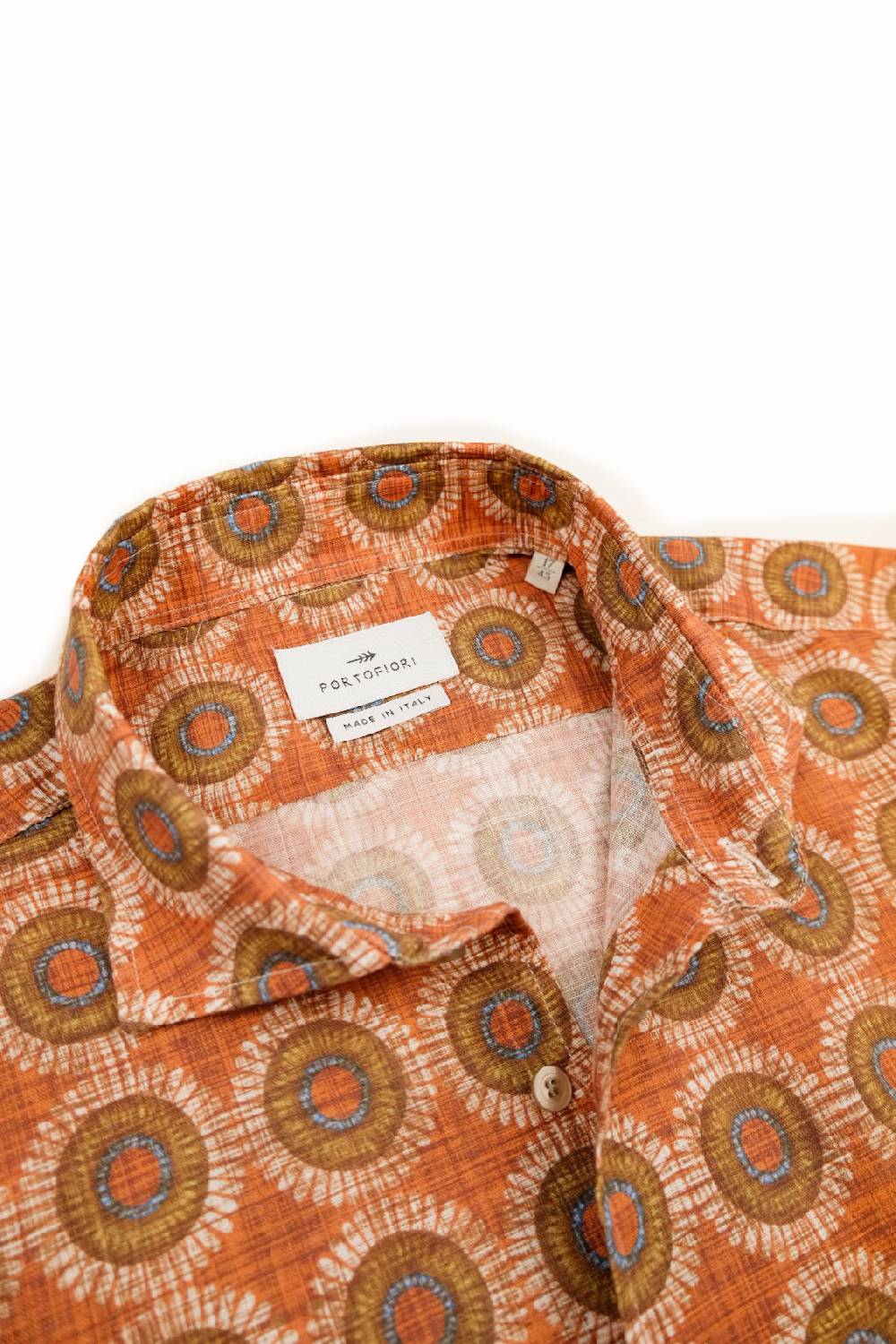 ﻿Portofiori CAMICIA FANTASIA COTONE Nuovo