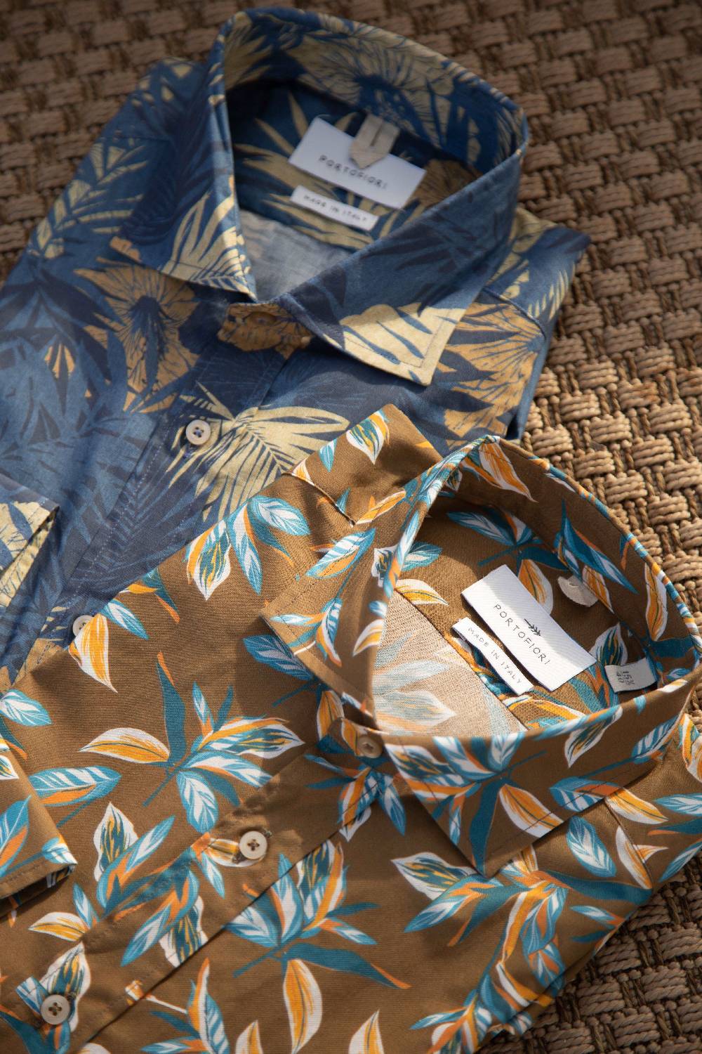 Portofiori CAMICIA FANTASIA COTONE Soddisfazione Garantita