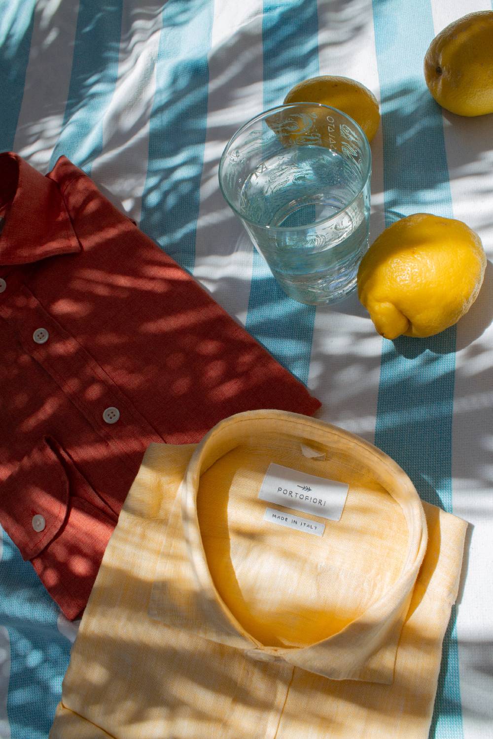 Portofiori CAMICIA PURO LINO Sottocosto
