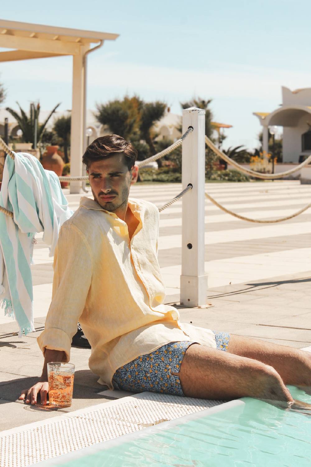 Portofiori CAMICIA PURO LINO Sottocosto