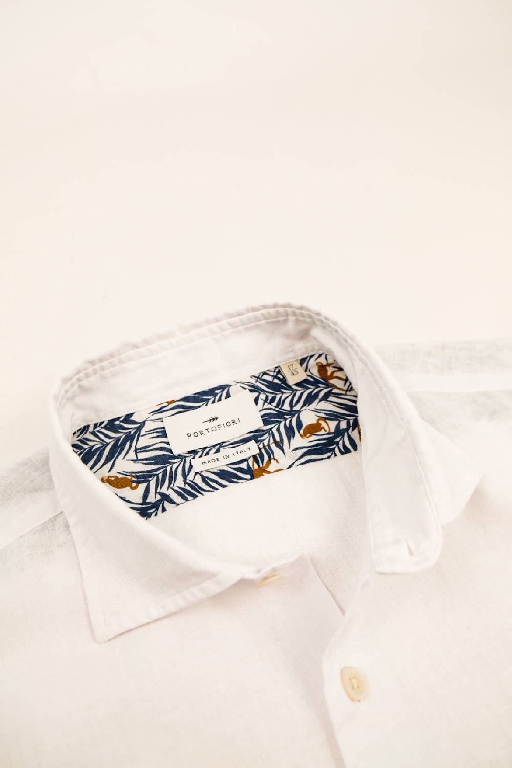 Portofiori CAMICIA MISTO LINO Convenienza