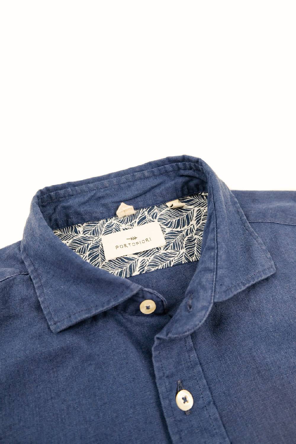 Portofiori CAMICIA MISTO LINO Convenienza