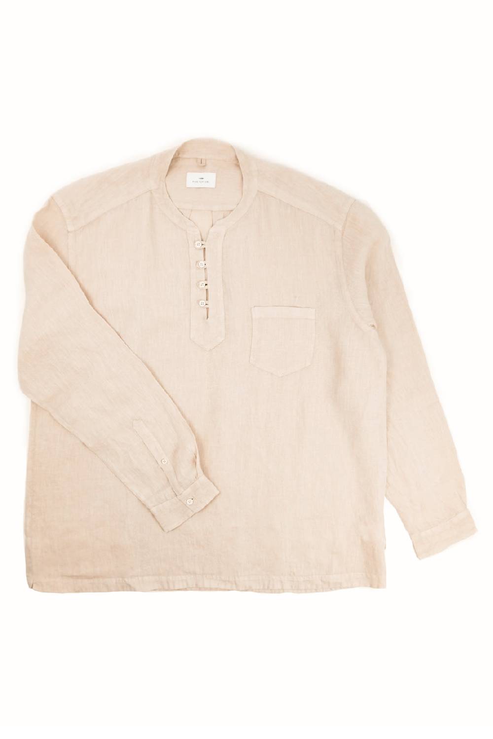 Portofiori POLO CAMICIA KOREA PURO LINO Sconto