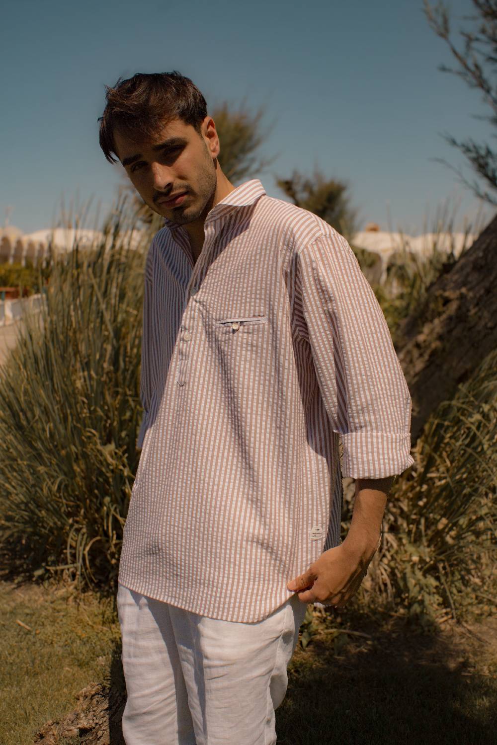 Portofiori CAMICIA POLO FANTASIA COTONE