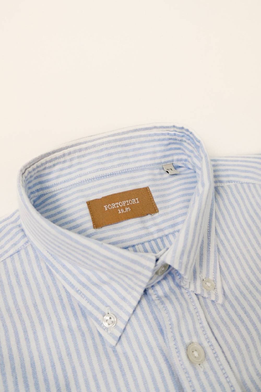 Portofiori CAMICIA FANTASIA OXFORD Vendita Calda