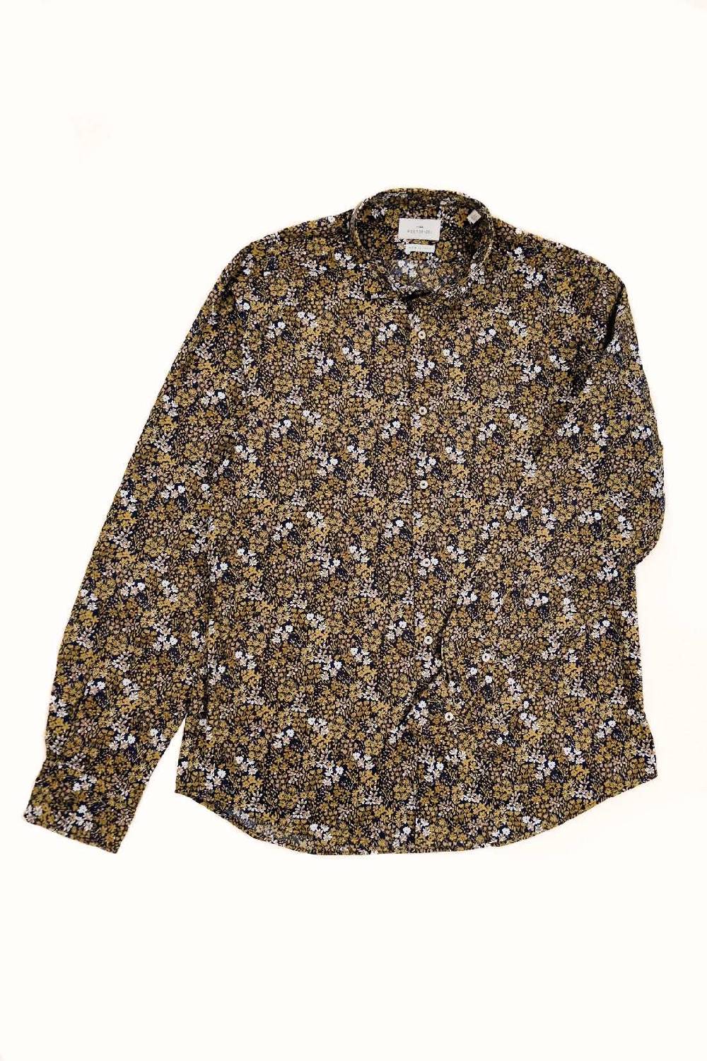 Portofiori CAMICIA COTONE STAMPATA FIORI Moda