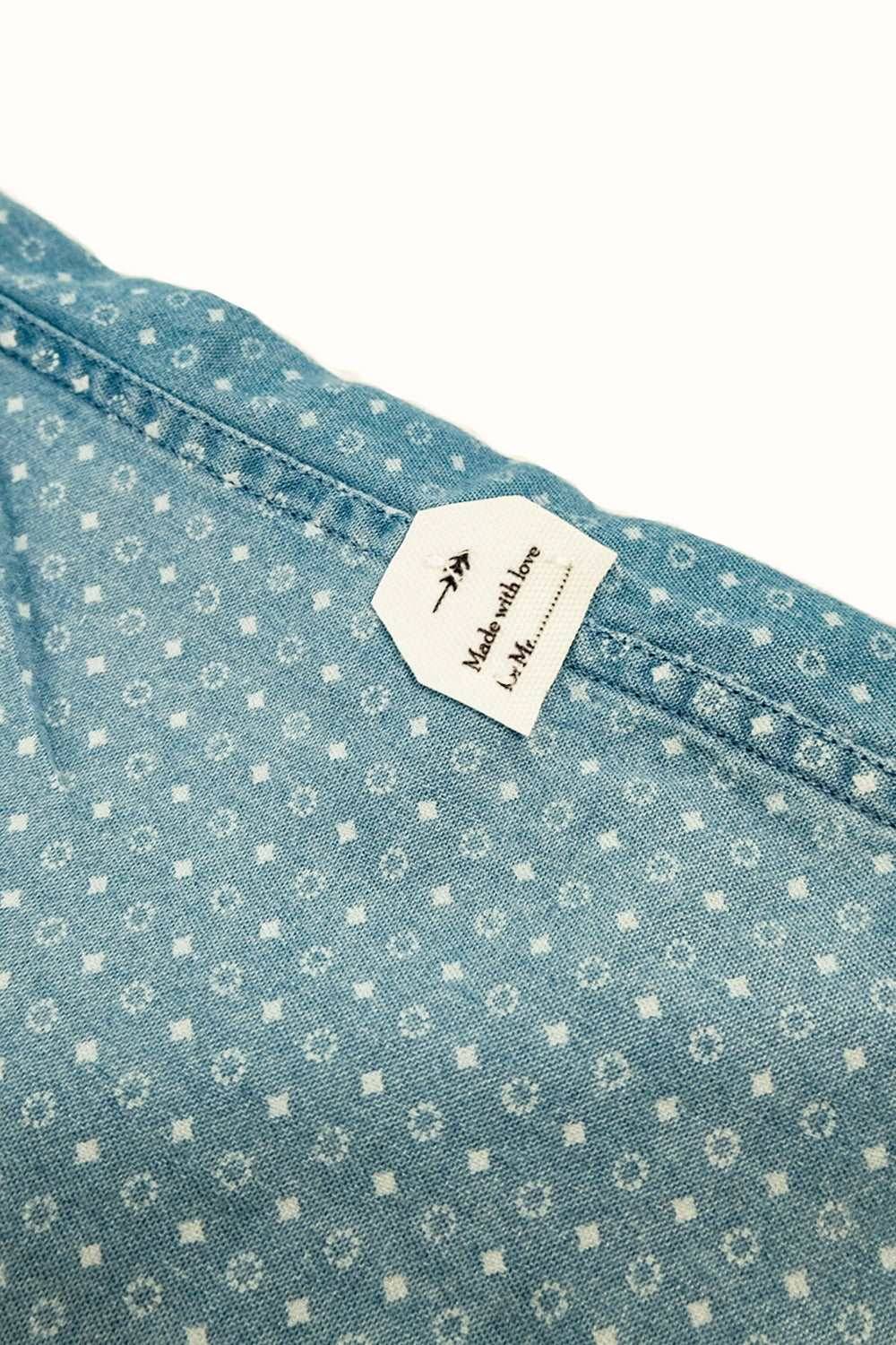 Portofiori CAMICIA DENIM STAMPATA Pezzi Unici