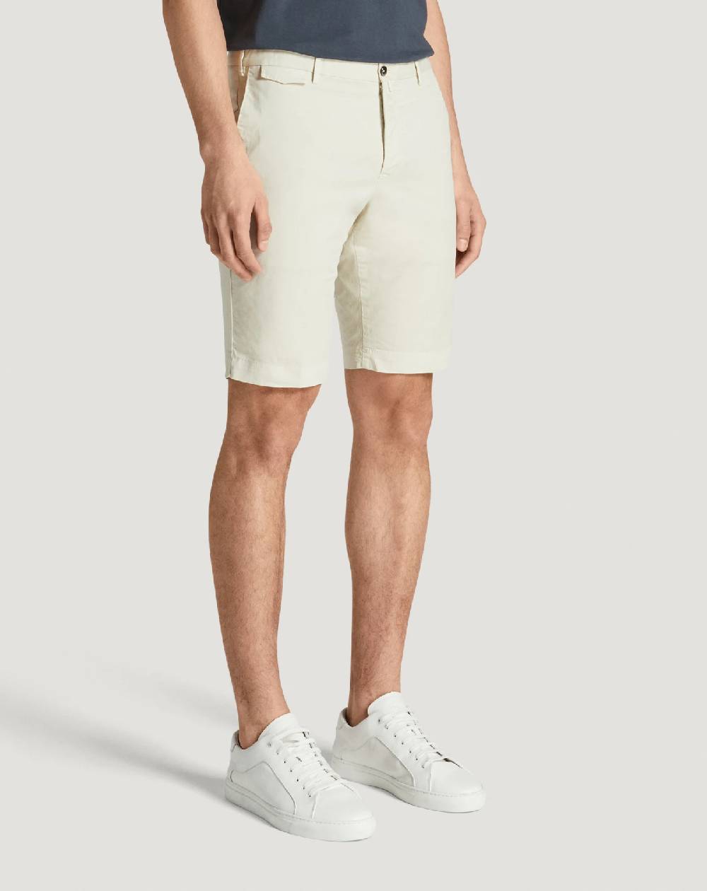 ﻿Pt Torino Bermuda in gabardina stretch Nuovo