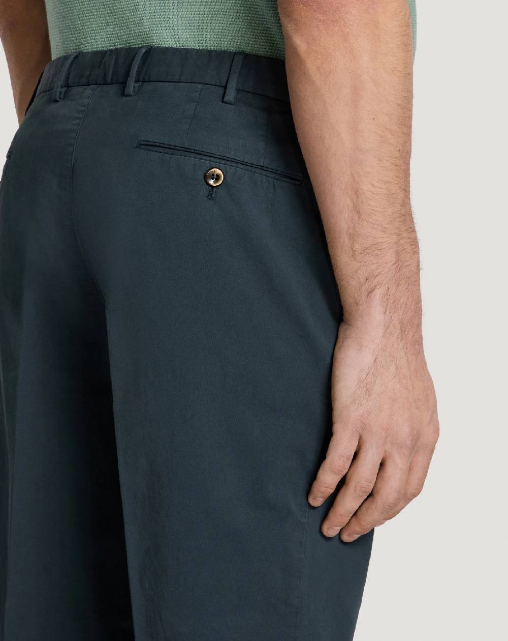 Pt Torino Bermuda in gabardina stretch Vendita