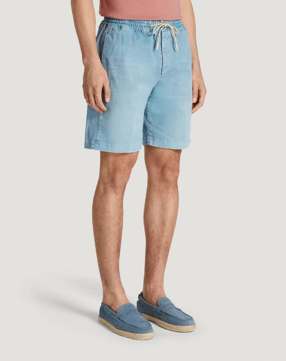 Pt Torino Bermuda in gabardina di cotone Promozione Limitata