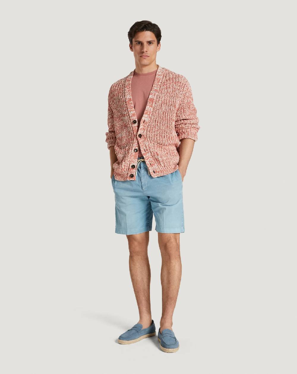 Pt Torino Bermuda in gabardina di cotone Promozione Limitata