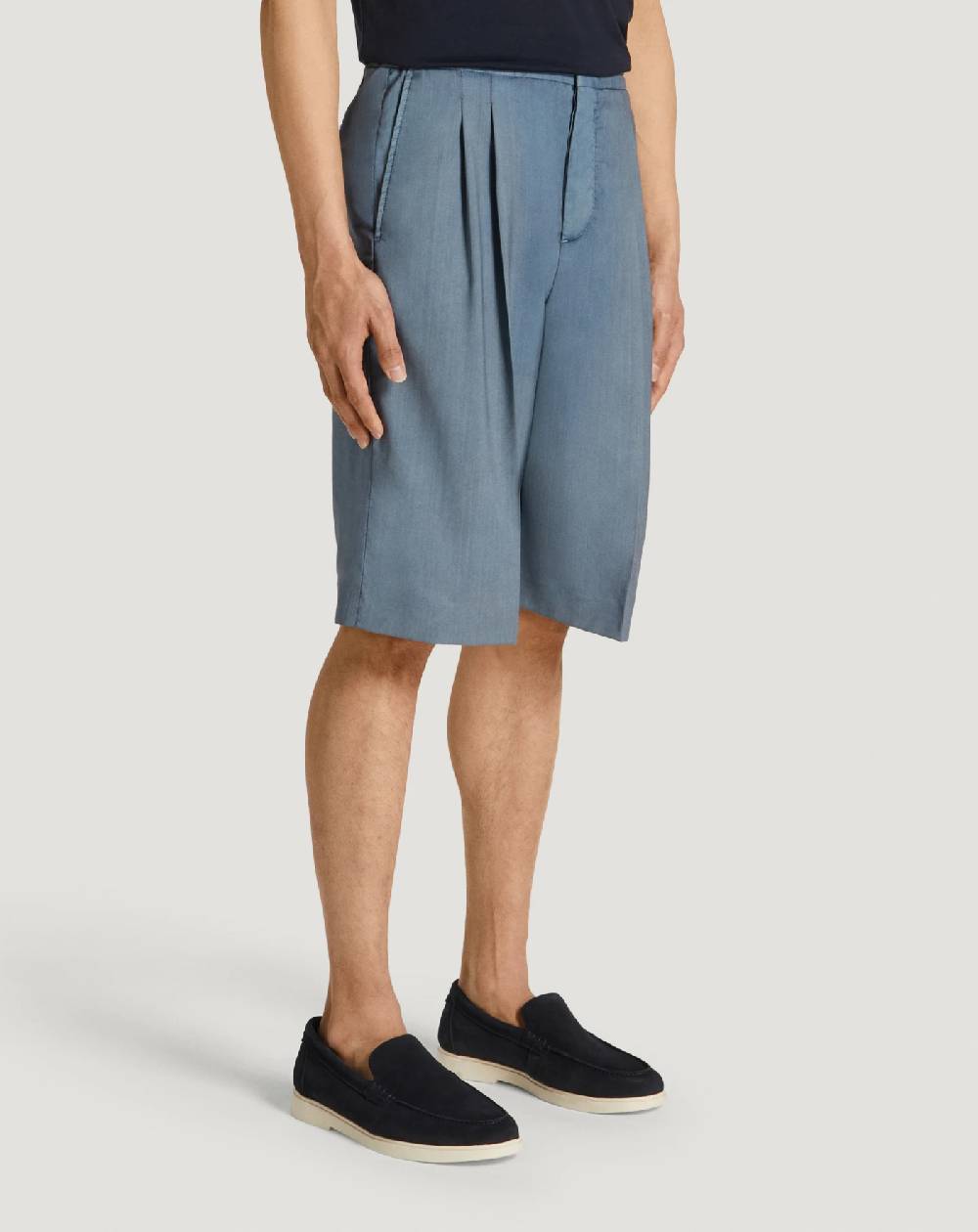 Pt Torino Bermuda in lana comfort Sottocosto