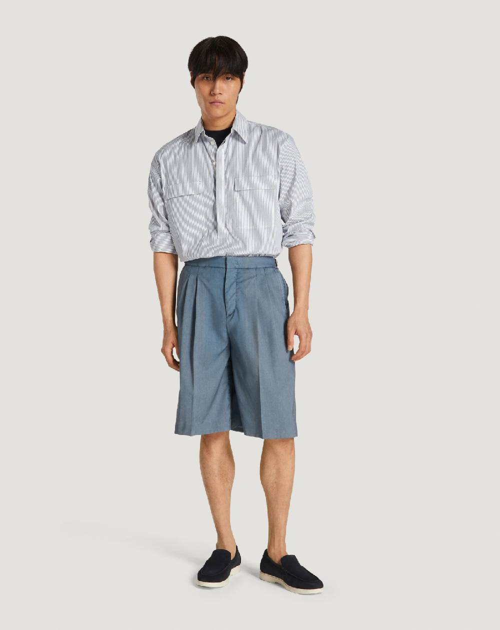 Pt Torino Bermuda in lana comfort Sottocosto
