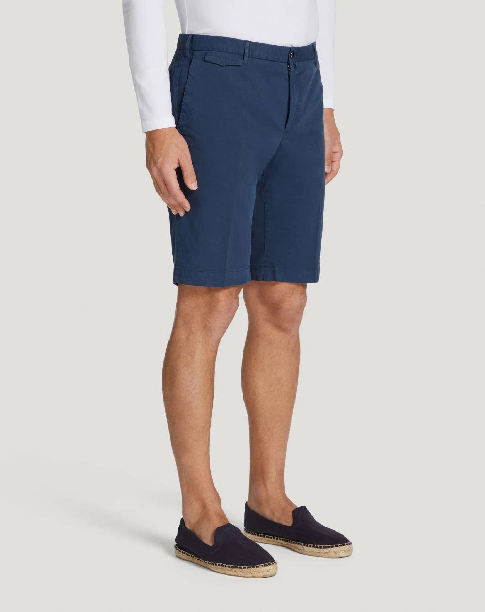Pt Torino Bermuda in gabardina stretch Online