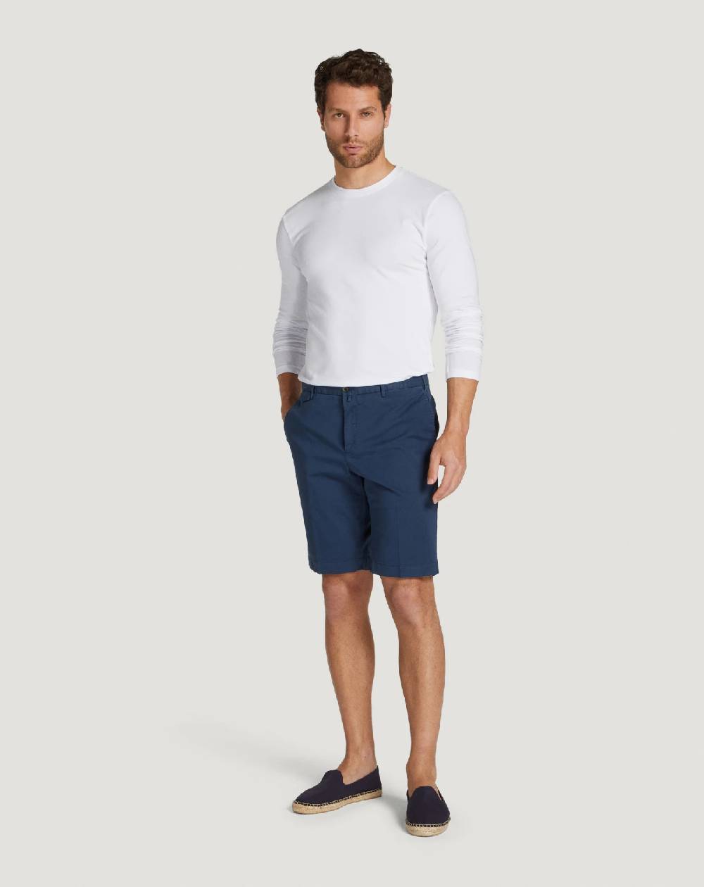 Pt Torino Bermuda in gabardina stretch Online