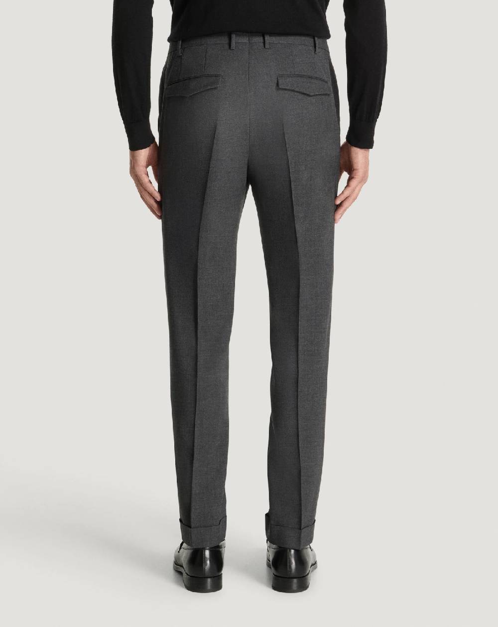 Pt Torino Pantaloni Master in lana batavia Nuova