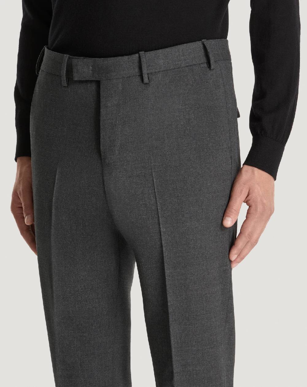 Pt Torino Pantaloni Master in lana batavia Nuova
