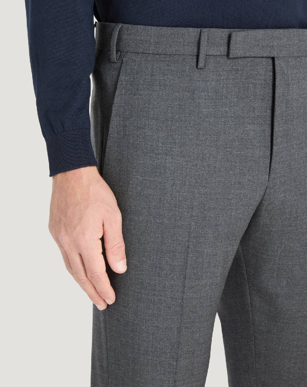 Pt Torino Pantaloni Dieci in batavia di lana Promozione