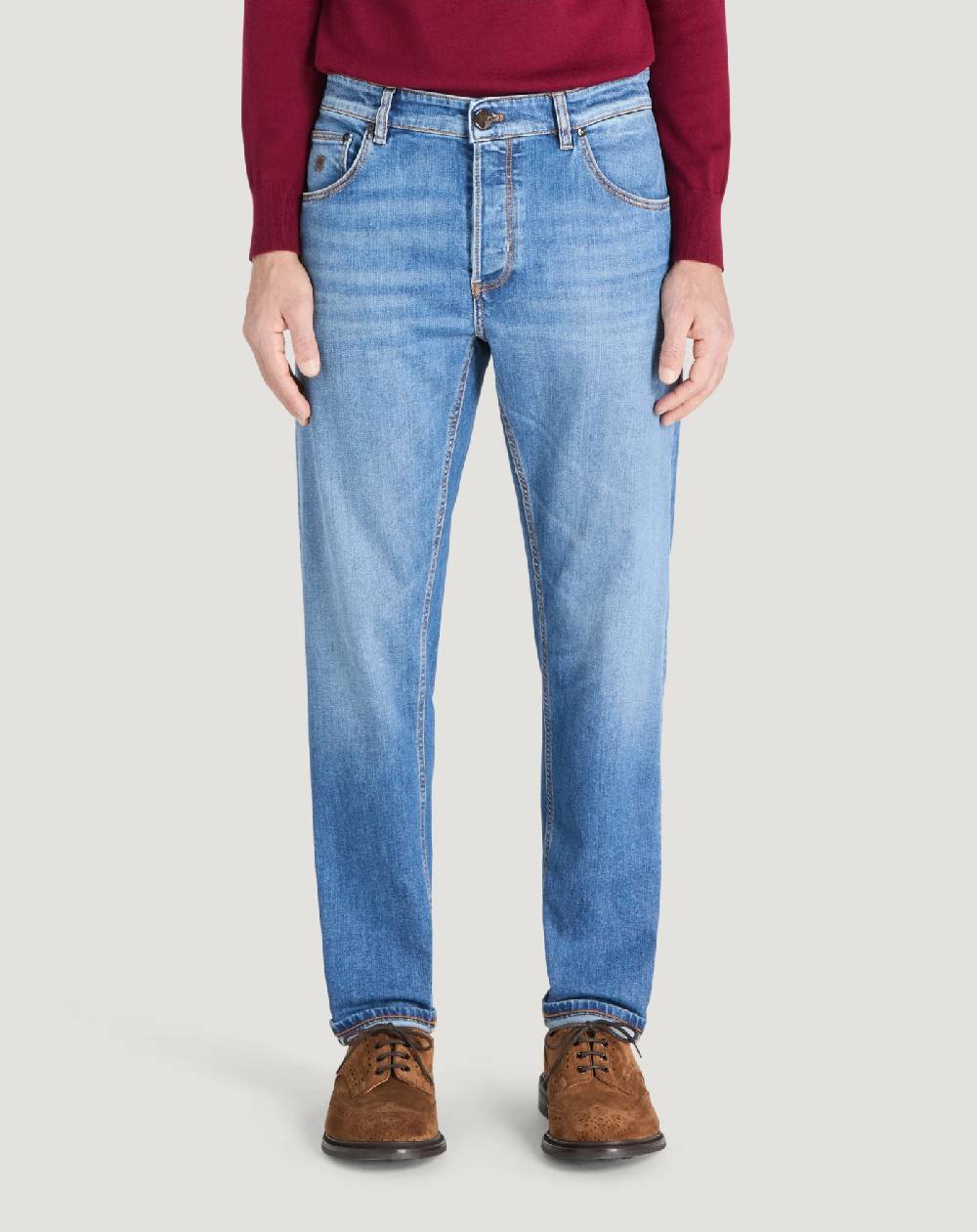 Pt Torino Jeans Reggae in denim stretch superfine Spedizione Gratuita