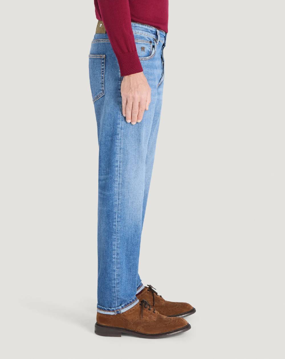 Pt Torino Jeans Reggae in denim stretch superfine Spedizione Gratuita