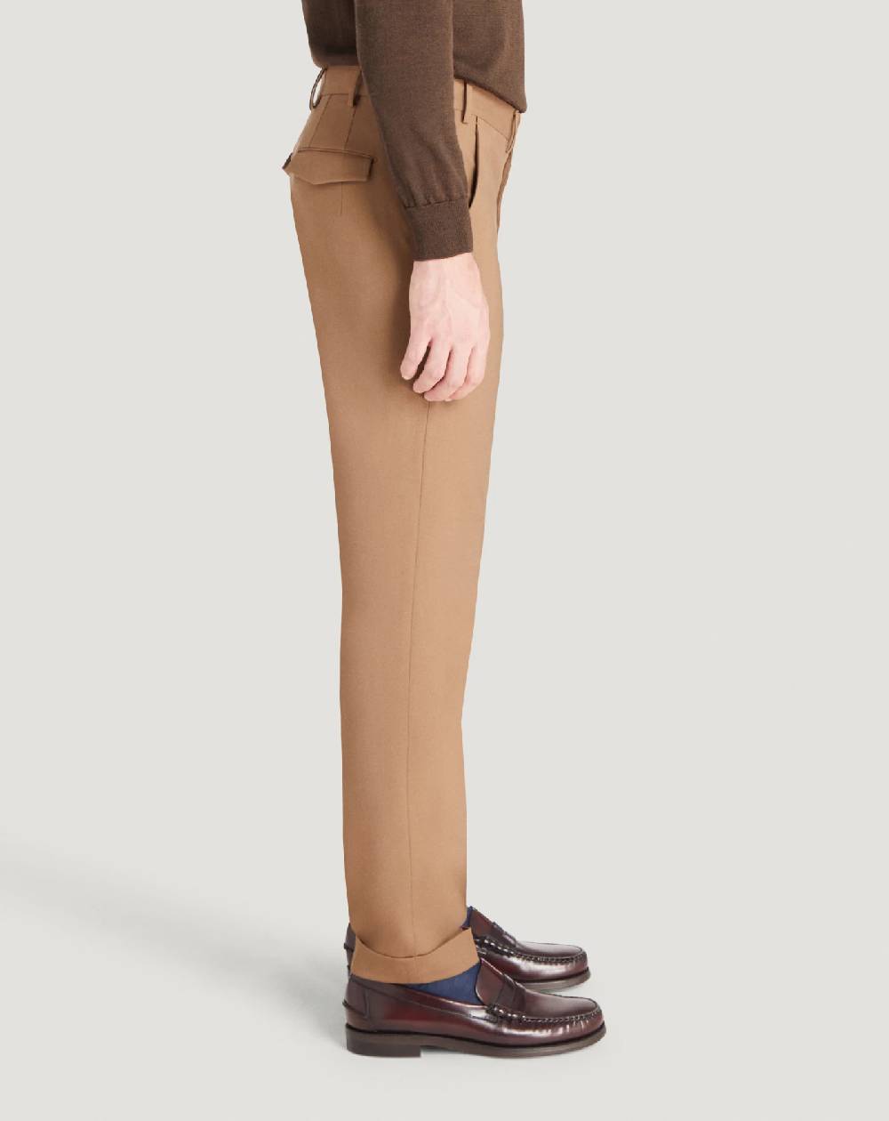 Pt Torino Pantaloni Master in lana batavia Pezzi Unici