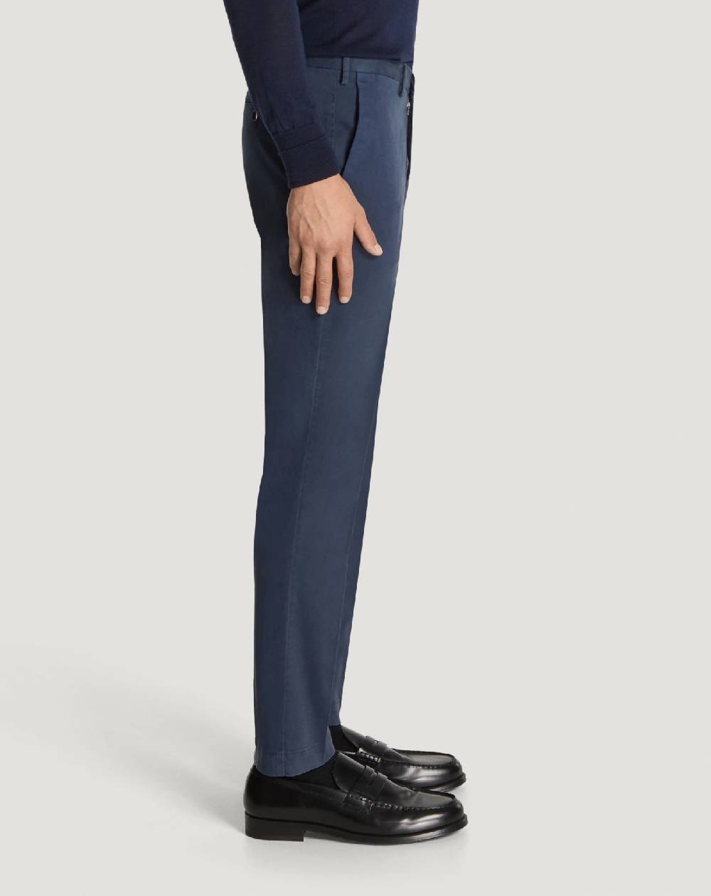 Pt Torino Pantaloni Skinny in cotone batavia Acquista Ora